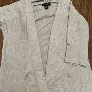 Lame Bryant Gray Cardigan